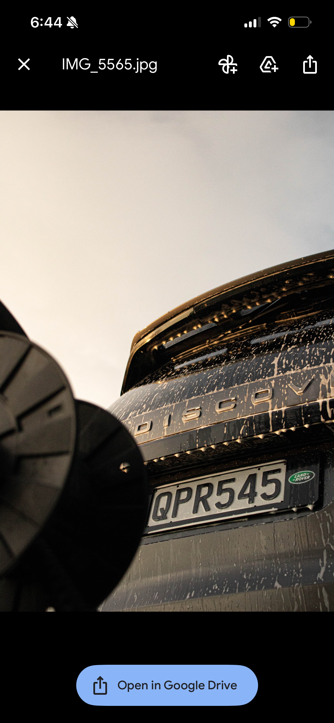 Rear detail close-up